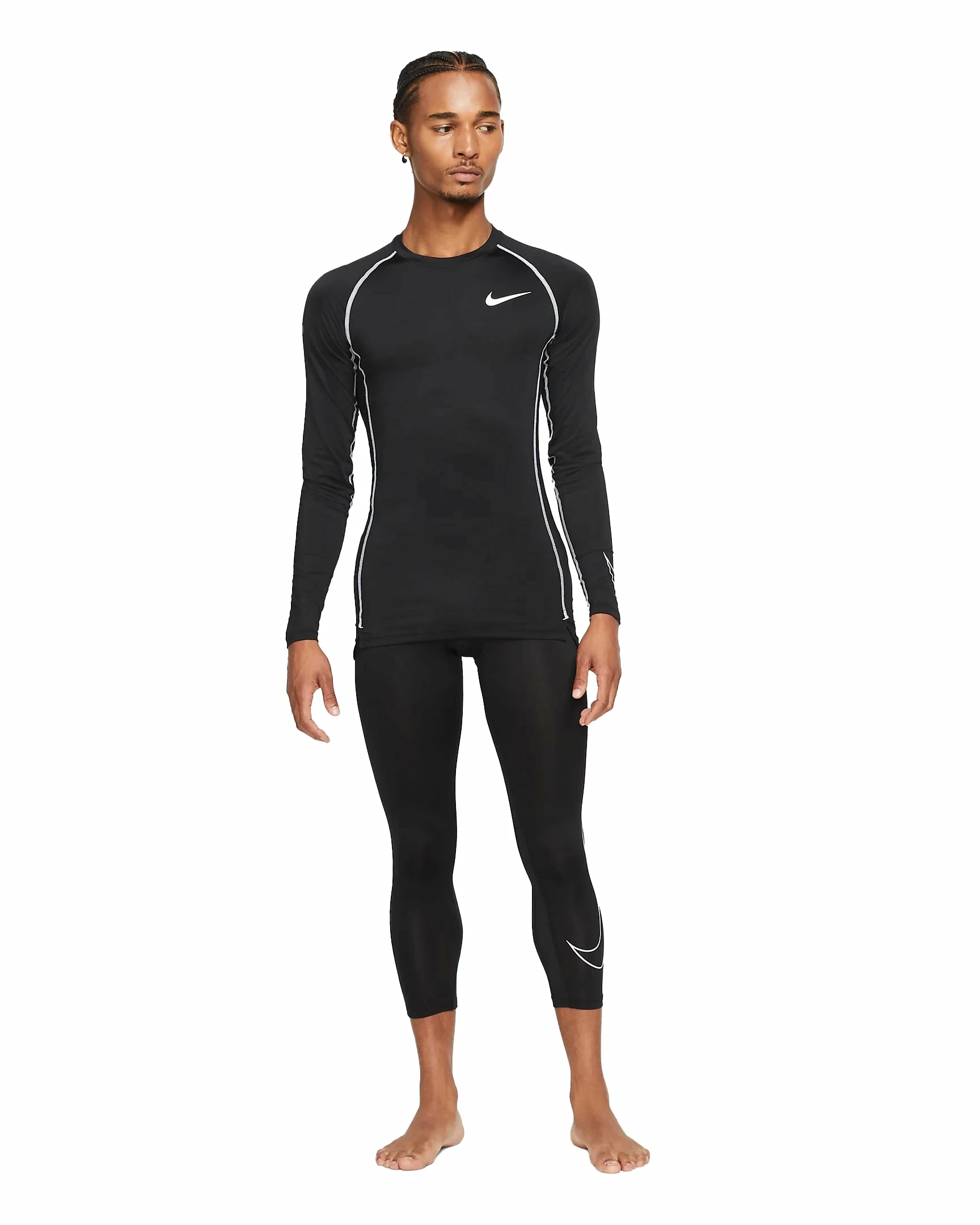 Nike Pro Dri-FIT Men's 3/4 Tights - DD1919 - Image 4