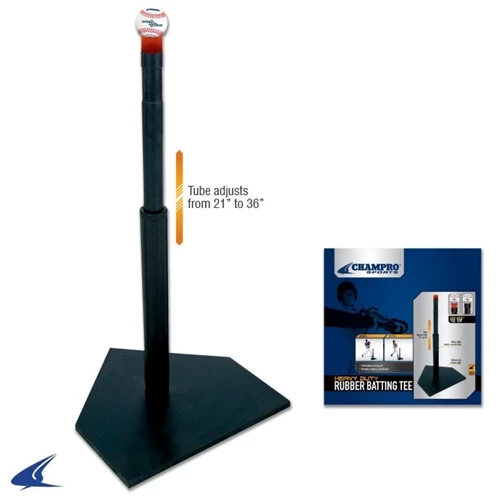 Champro Brush Top Heavy Duty Rubber Batting Tee