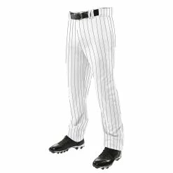 Champro Triple Crown Open Pinstripe Bottom Baseball Pants