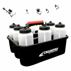 Champro Water Bottle Carrier W/ Bottles And Straws