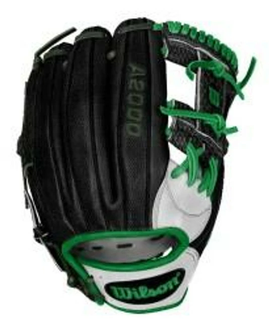 Custom Wilson A2000 1787 Black/Dark Green Snake Skin - BatClub USA Exclusive - Image 2