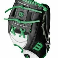 Custom Wilson A2000 1787 Black/Dark Green Snake Skin - BatClub USA Exclusive