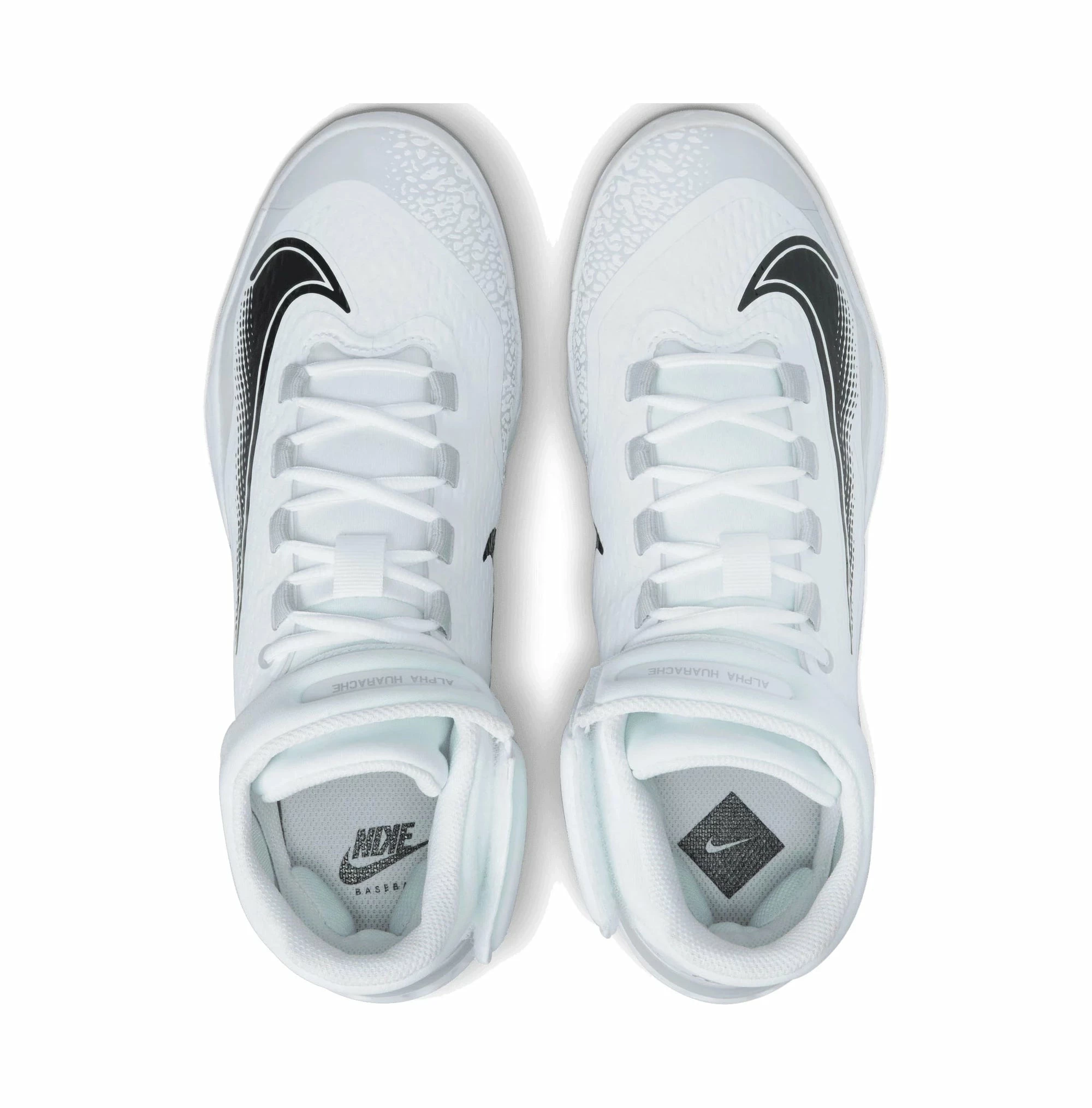 Nike Men's Alpha Huarache Elite 4 Mid Metal Baseball Cleats FD2744 - Image 5