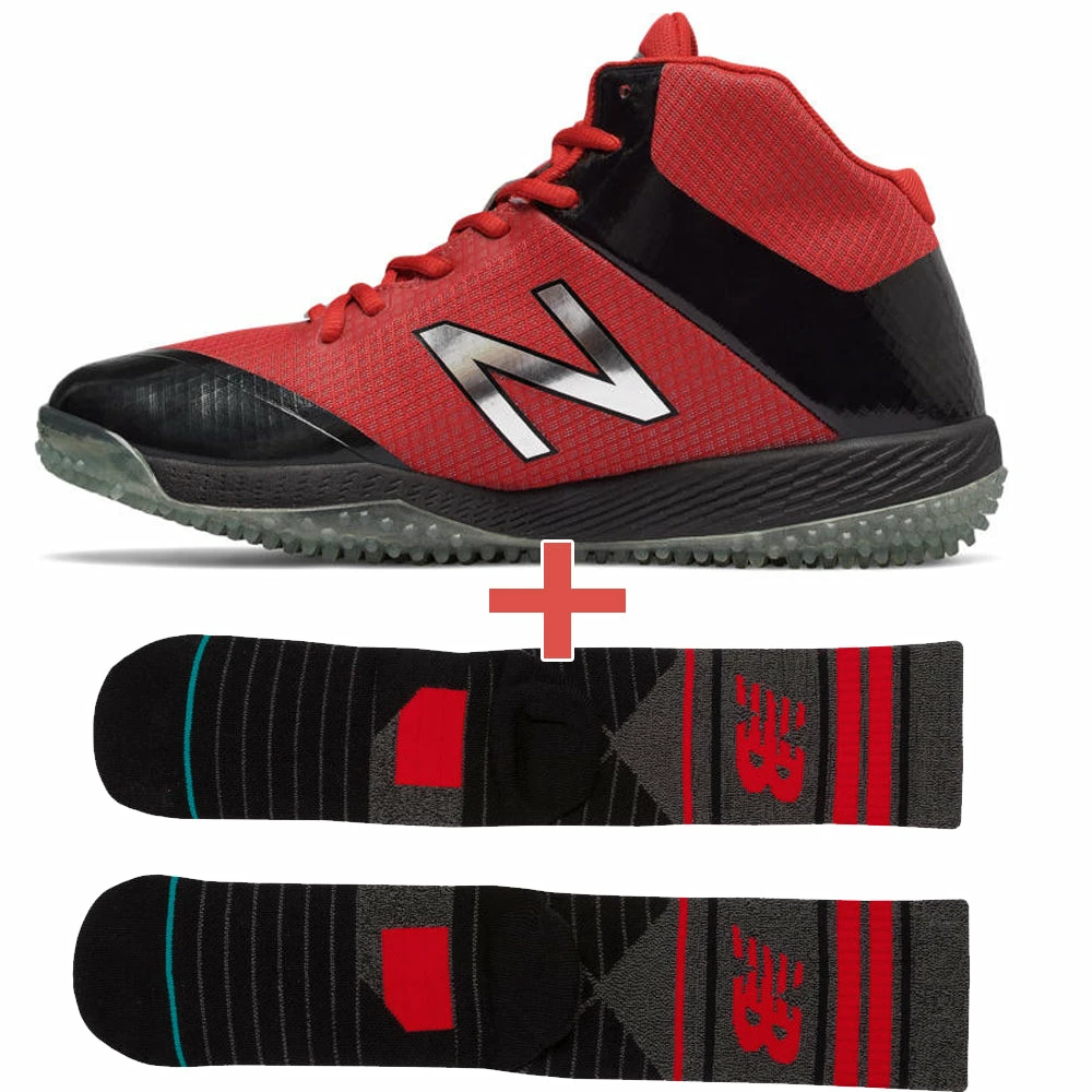 New Balance Stance Turf 4040v4 Shoes And Free NB Socks - Image 2