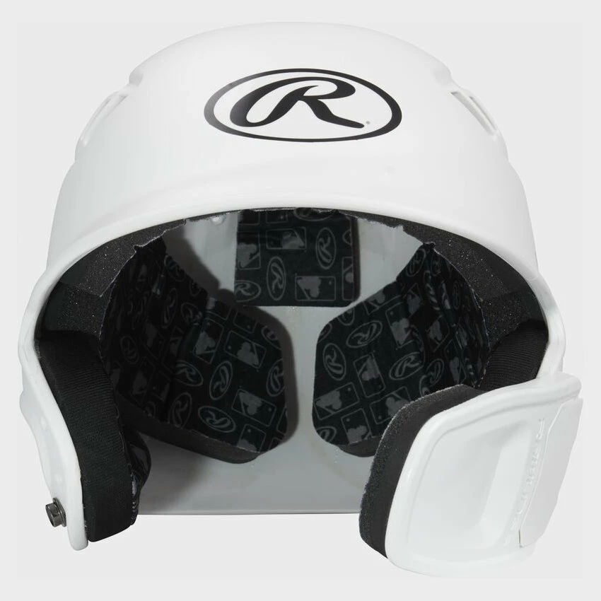 Rawlings R16 Reverse Matte Batting Helmet - Senior Size - Image 9