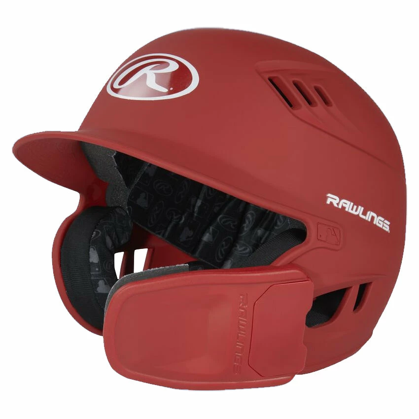Rawlings R16 Reverse Matte Batting Helmet - Senior Size - Image 3
