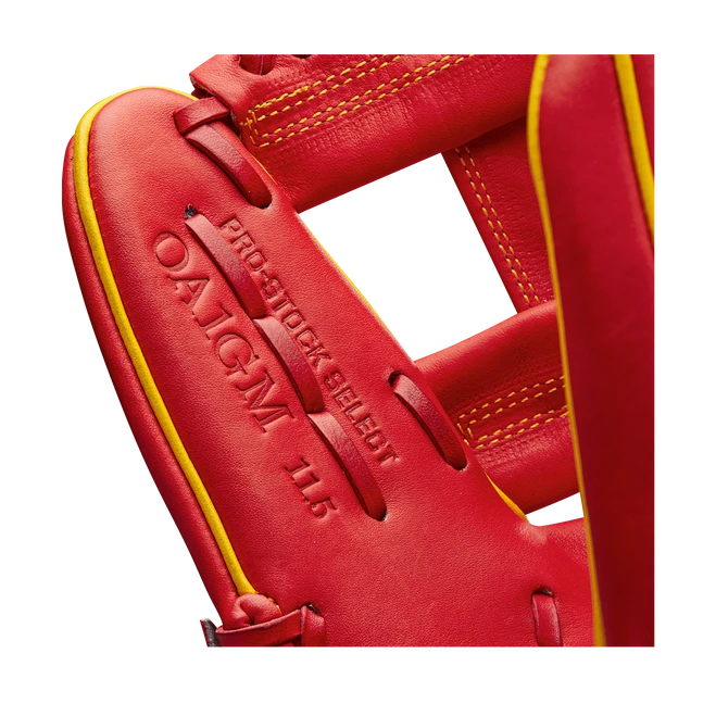 2021 Wilson A2K OA1 Ozzie Albies Game Model 11.5" Infield Baseball Glove - Image 6