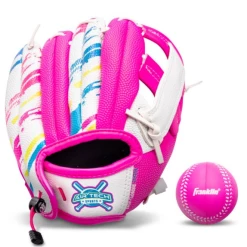 Franklin Air Tech Tee Ball 9" Fielding Glove Pink