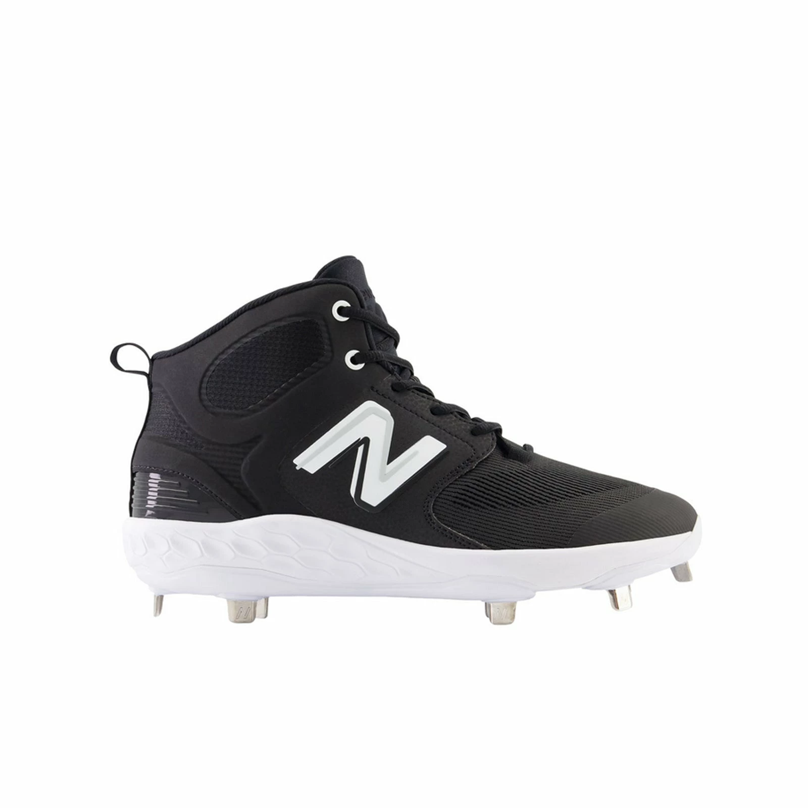 New Balance M3000v6 Fresh Foam X Mid-Cut Metal Cleats M3000BK6 - Image 3