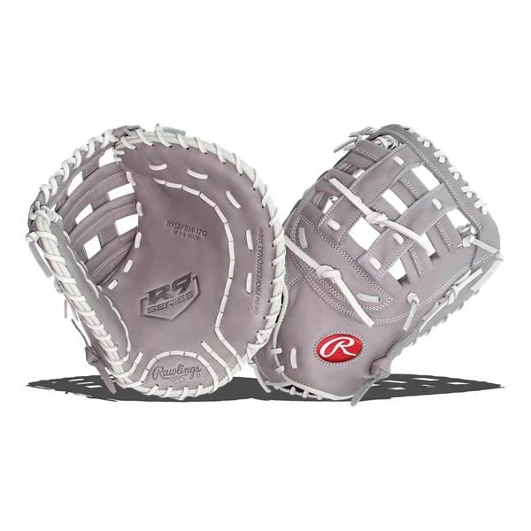 Rawlings 2021 R9 12.5" Youth Fastpitch First Base Mitt - Image 2